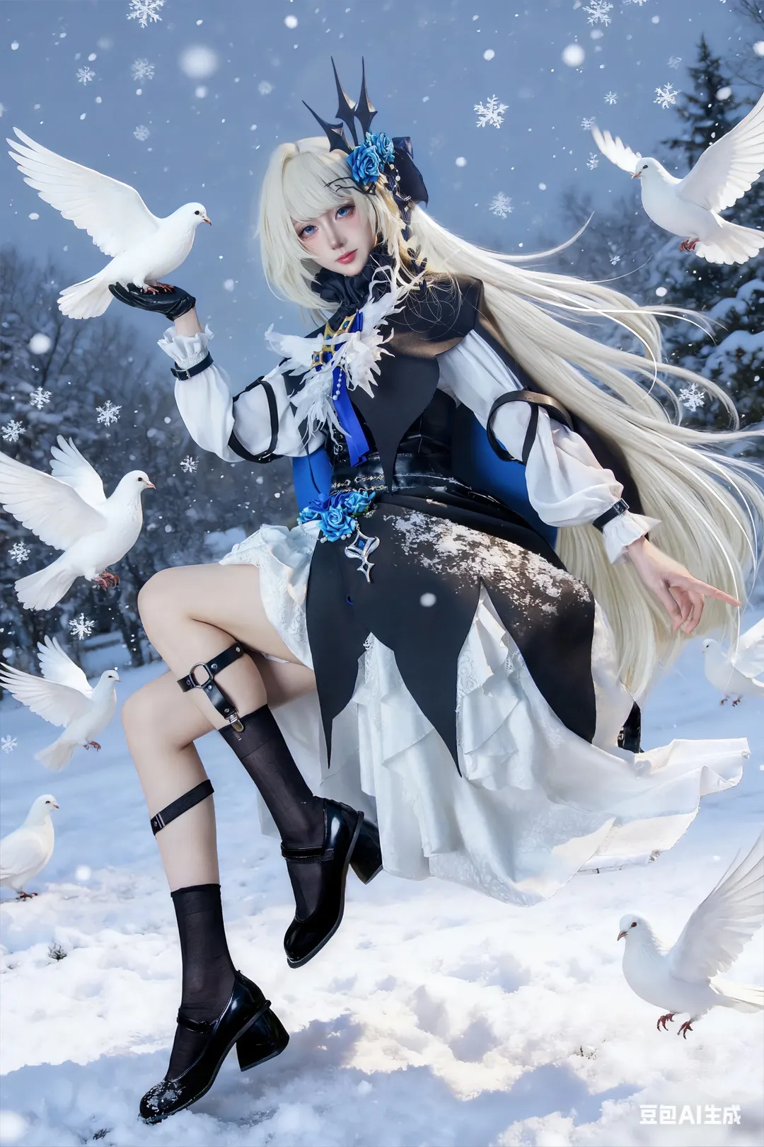 龙族, cosplay, 皇女零cos, 卡塞尔之门, 雪山巨龙 - 第2张