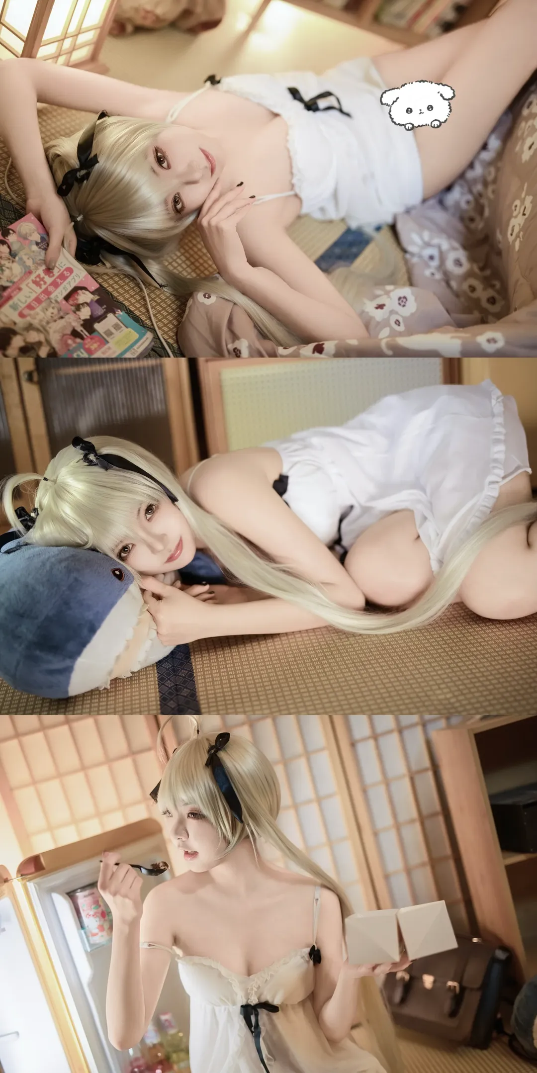 cosplay, 春日野穹cos, 睡衣, 緣分的天空, 夏日感
