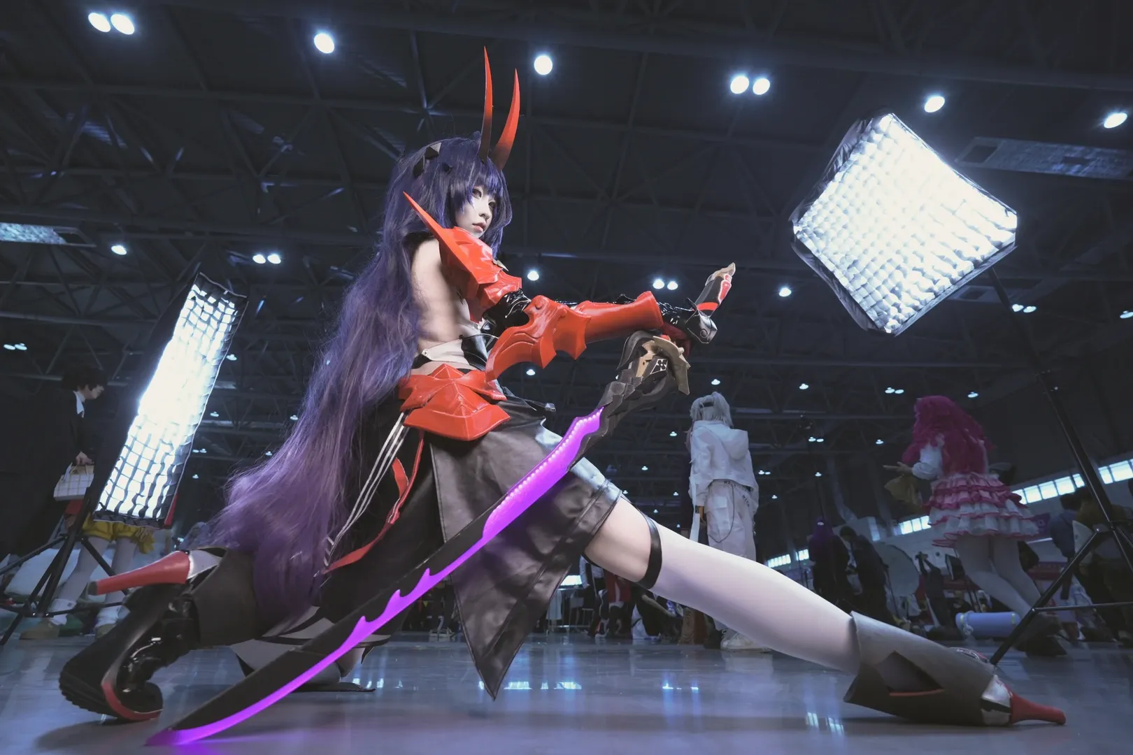 崩壞3, 漫展場照, 雷電芽衣cos, cosplay攝影, 雷之律者 - 第3張