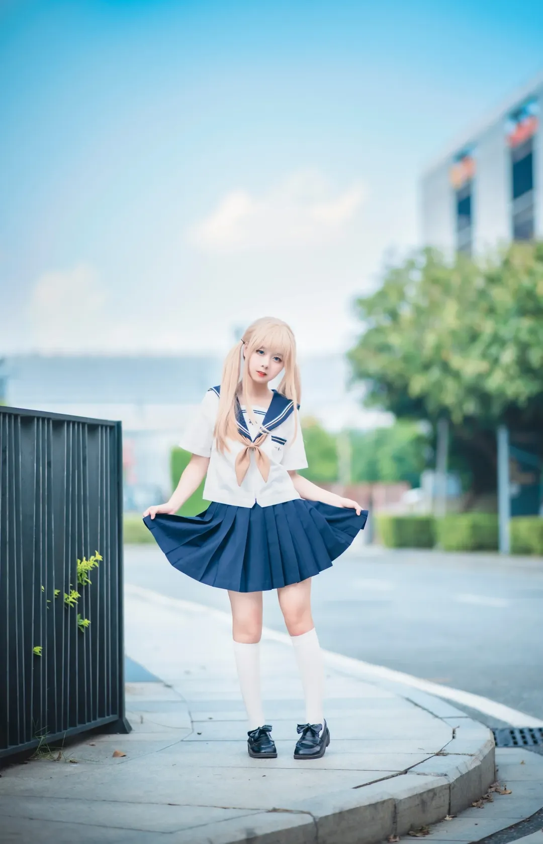 漫展返图, jk制服写真, 广州CICF, 日系氛围感, 萌妹cosplay