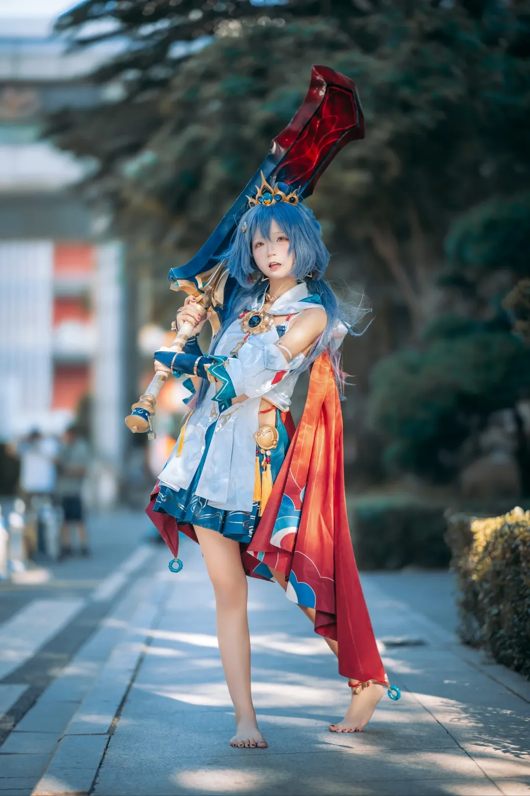 二次元少女, 崩坏星穹铁道, 云璃cos, 星铁cosplay, 漫展外景