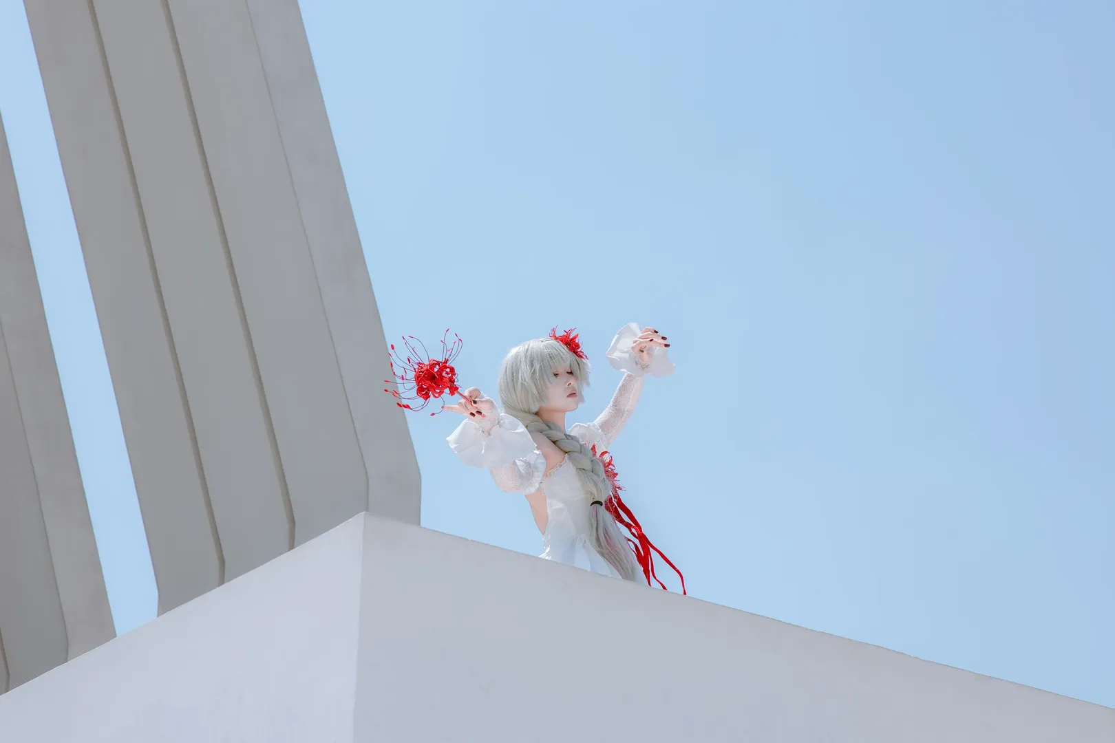 鸣潮, Cosplay, 角色还原, 唯美摄影, 弗洛洛cos - 第2张