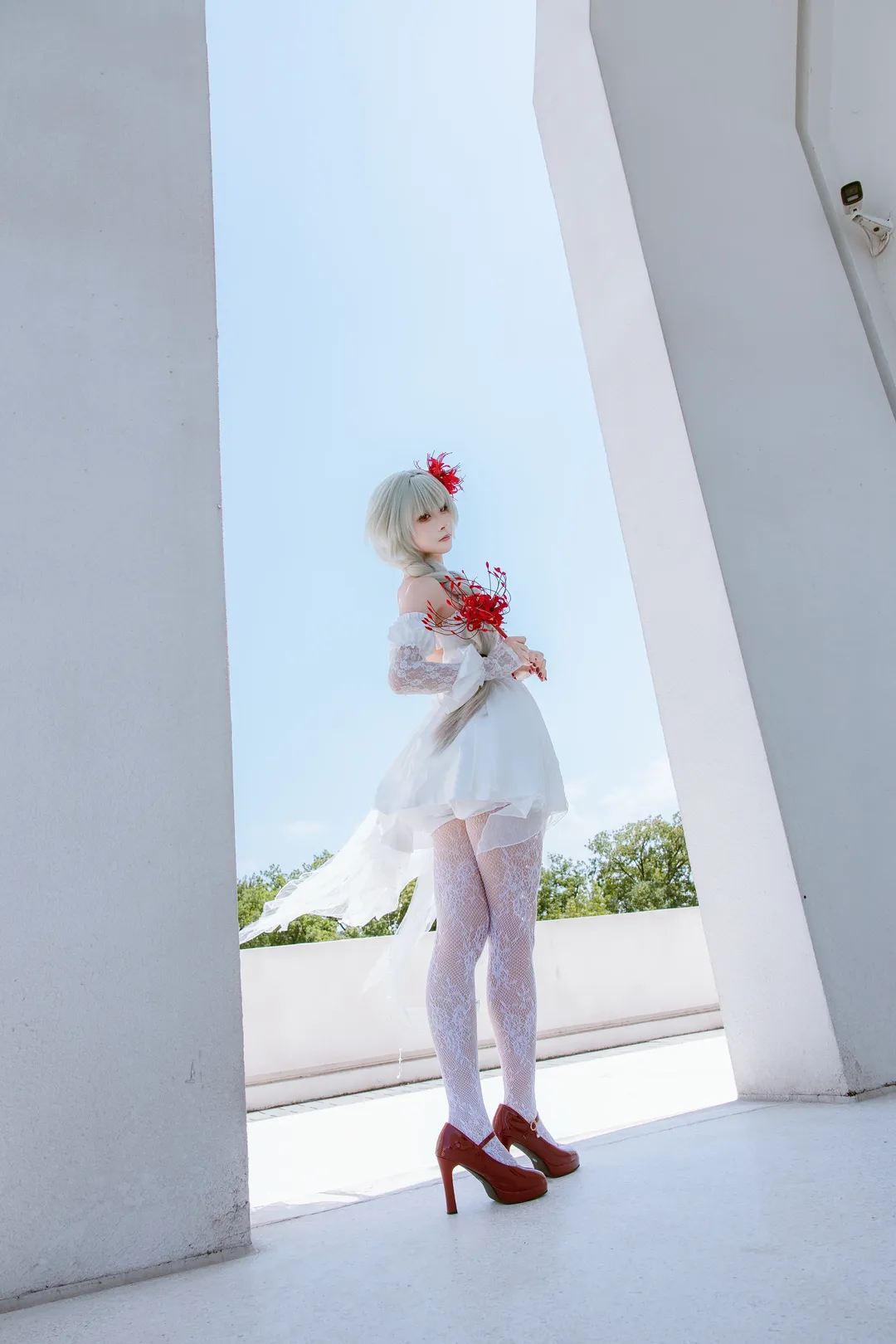 鸣潮, Cosplay, 角色还原, 唯美摄影, 弗洛洛cos - 第5张