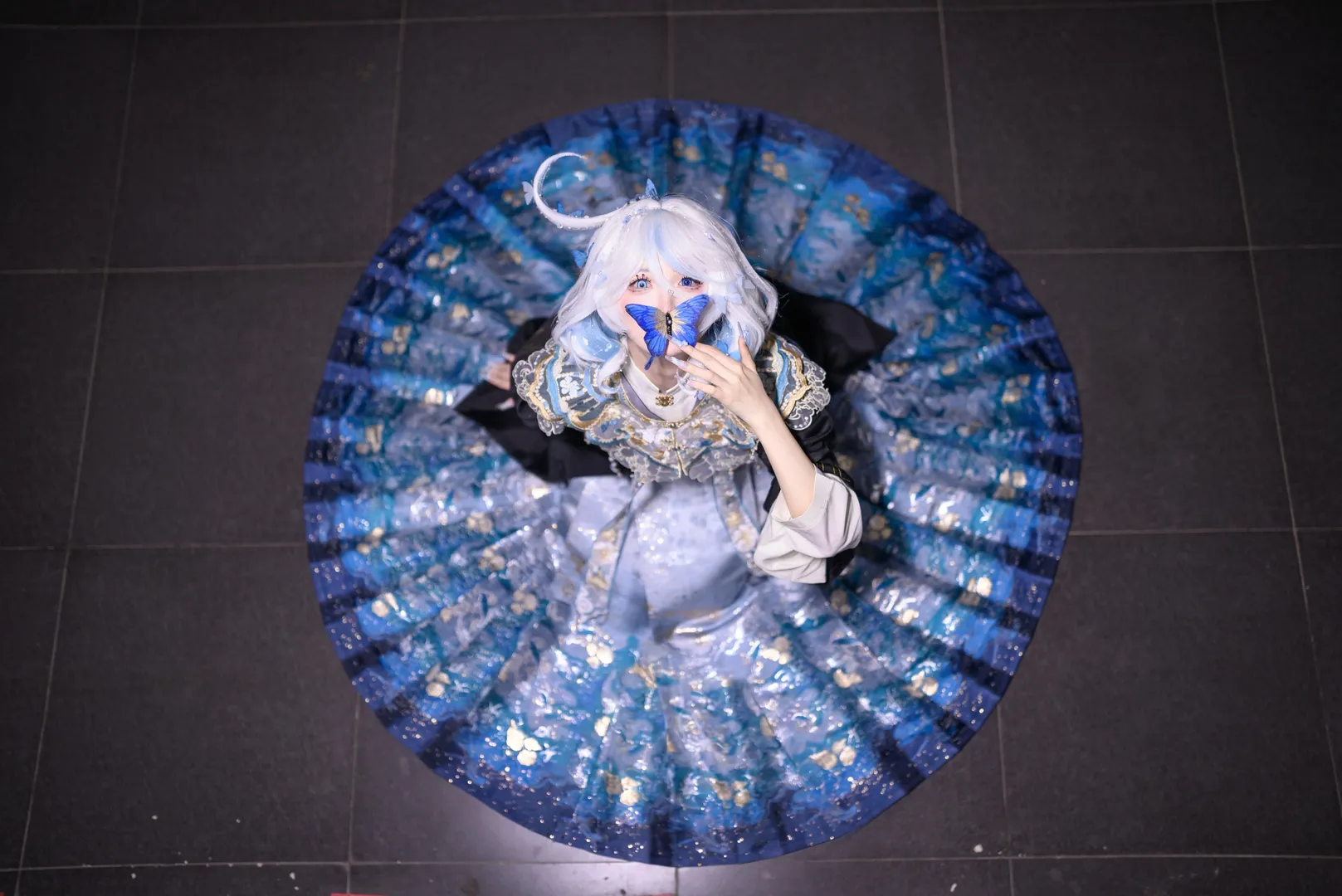 原神, 芙宁娜cos, 毕业照穿搭, 校园cosplay, 自搭服装