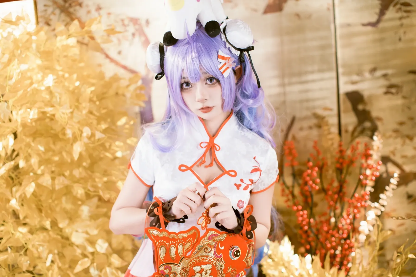 アズールレーン, 中国美学, ユニコーン コスプレ, 春節コスプレ, キャラクターポートレート - 12枚目