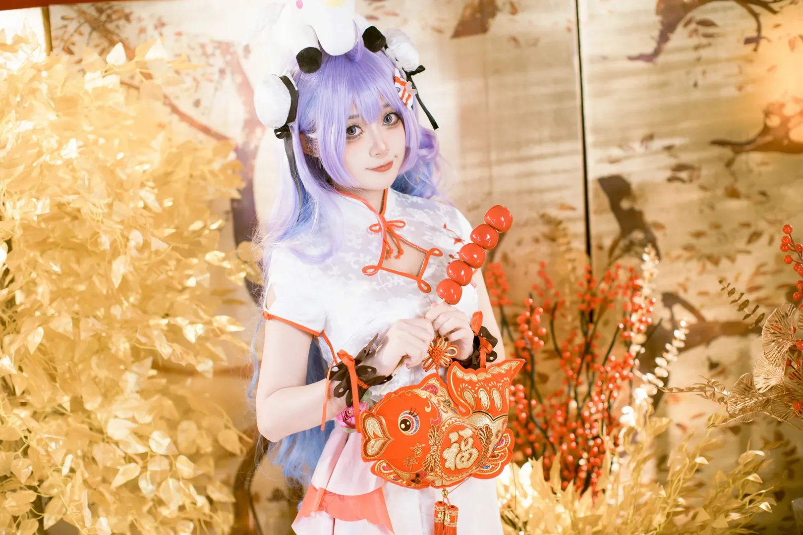 アズールレーン, 中国美学, ユニコーン コスプレ, 春節コスプレ, キャラクターポートレート - 16枚目