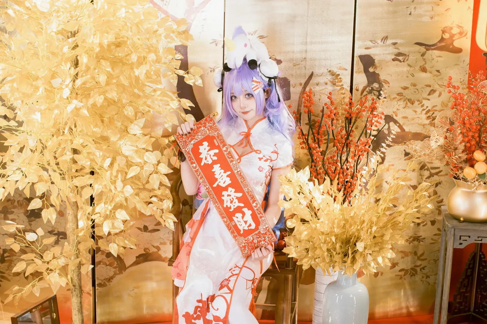 アズールレーン, 中国美学, ユニコーン コスプレ, 春節コスプレ, キャラクターポートレート - 7枚目