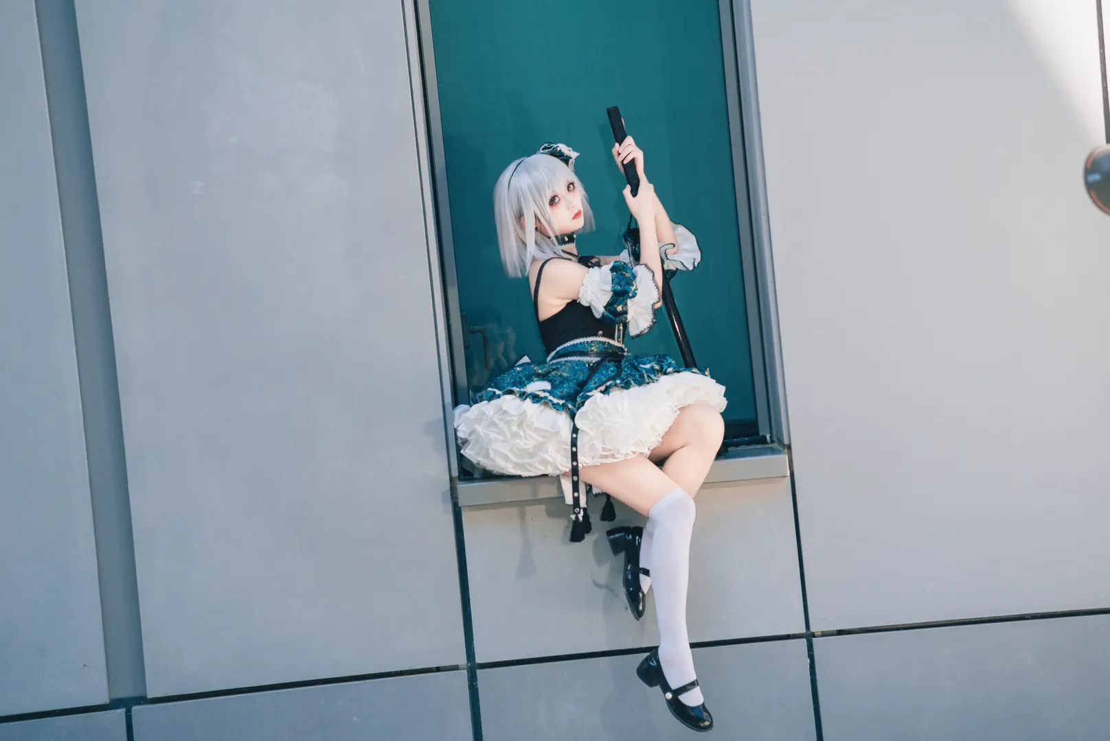 东方project, 魂魄妖梦cos, 漫展摄影, 金海豚D1, 互勉摄影 - 第3张