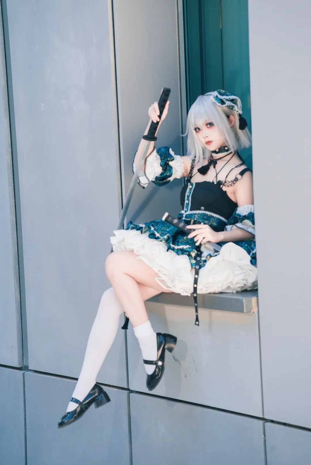 东方project, 魂魄妖梦cos, 漫展摄影, 金海豚D1, 互勉摄影 - 第7张
