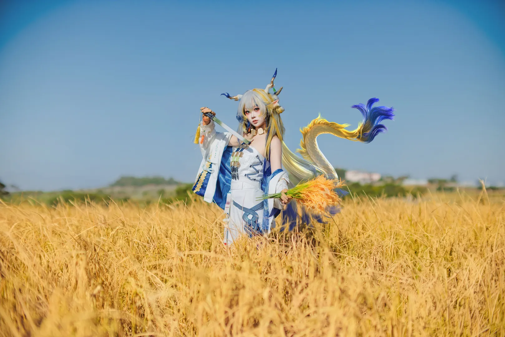 Cosplay, 黍cos, 明日方舟, 稻田摄影, 春分 - 第6张