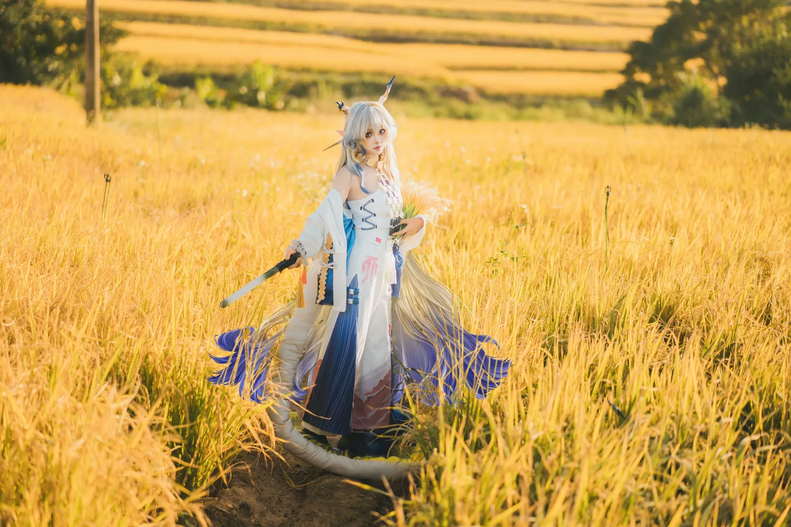 Cosplay, 黍cos, 明日方舟, 稻田摄影, 春分 - 第8张