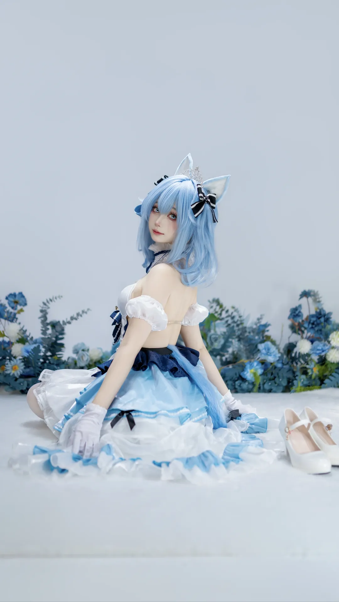 Cosplay, 碧蓝航线, 凉波cos, 重樱, 蓝色小蛋糕 - 第4张