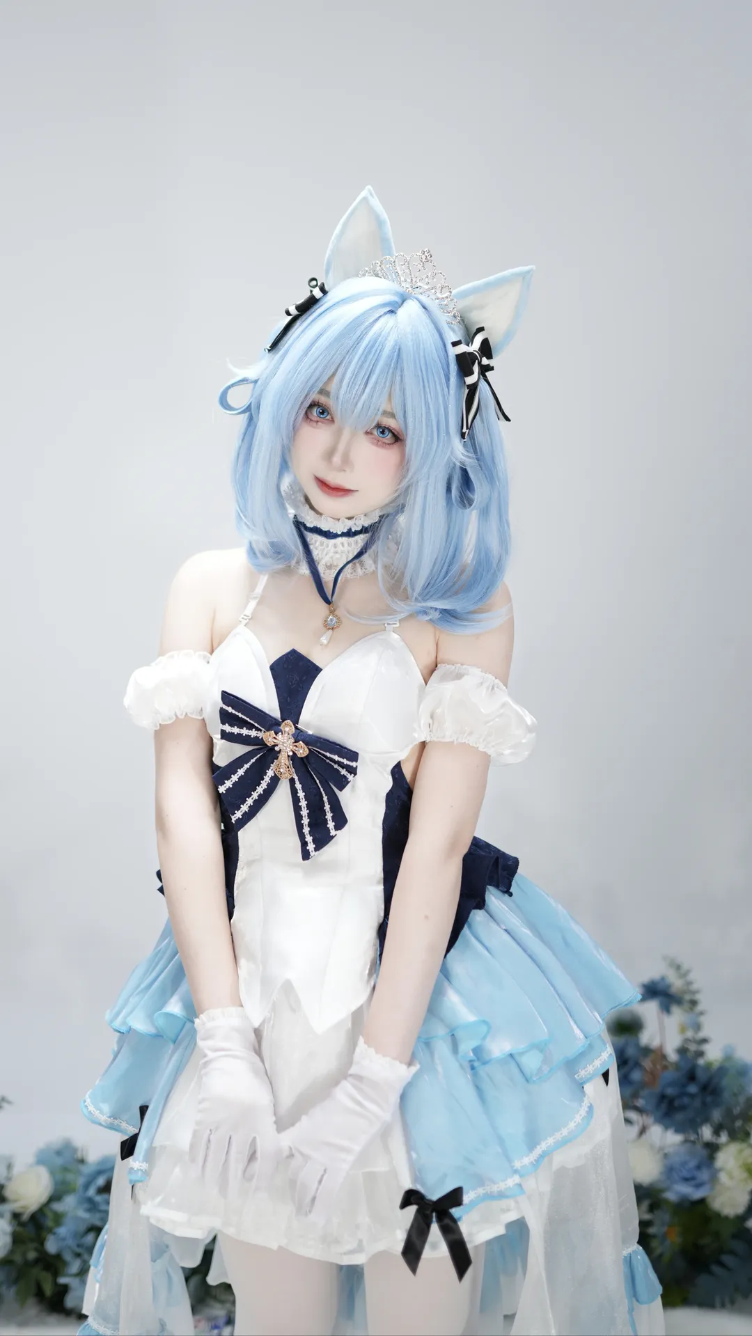 Cosplay, 碧蓝航线, 凉波cos, 重樱, 蓝色小蛋糕 - 第5张
