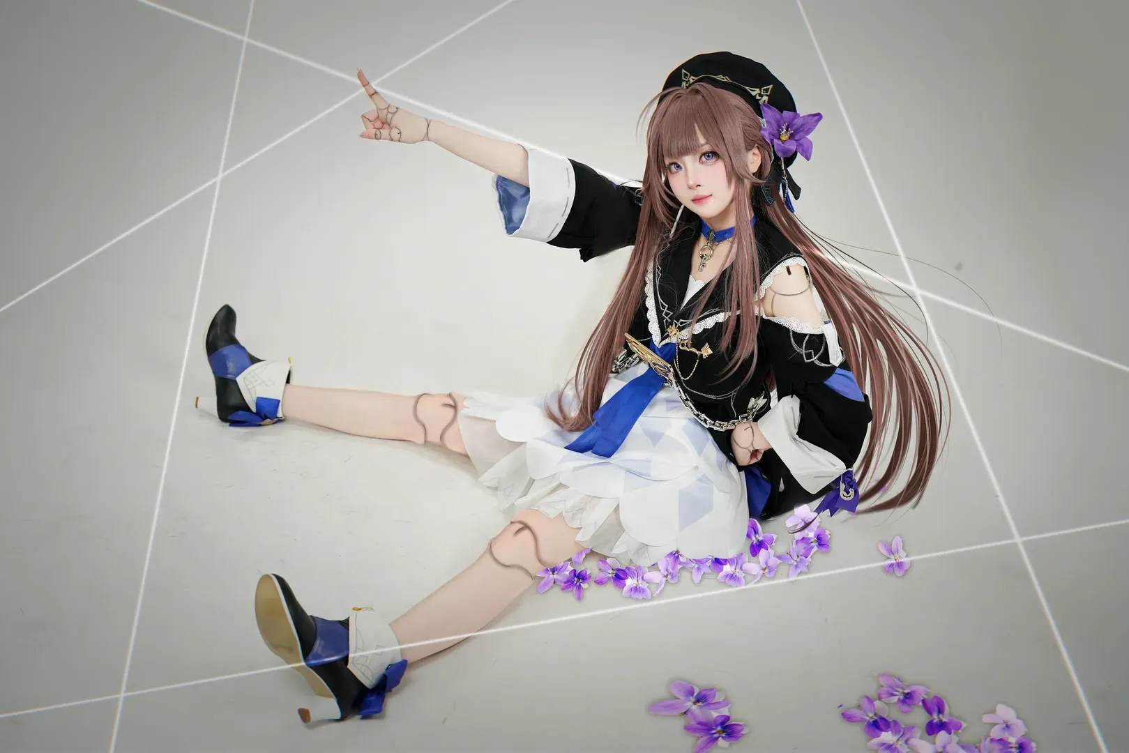 Cosplay, Character accuracy, Honkai: Star Rail, Herta cosplay, 2D Photography - Image 2