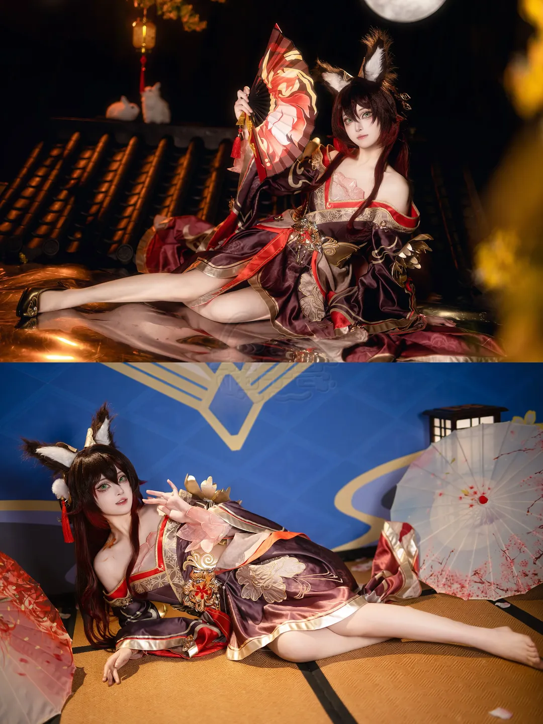 帰忘の流離人コスプレ, コスプレ, 崩壊：スターレイル, 中国古風, 狐耳