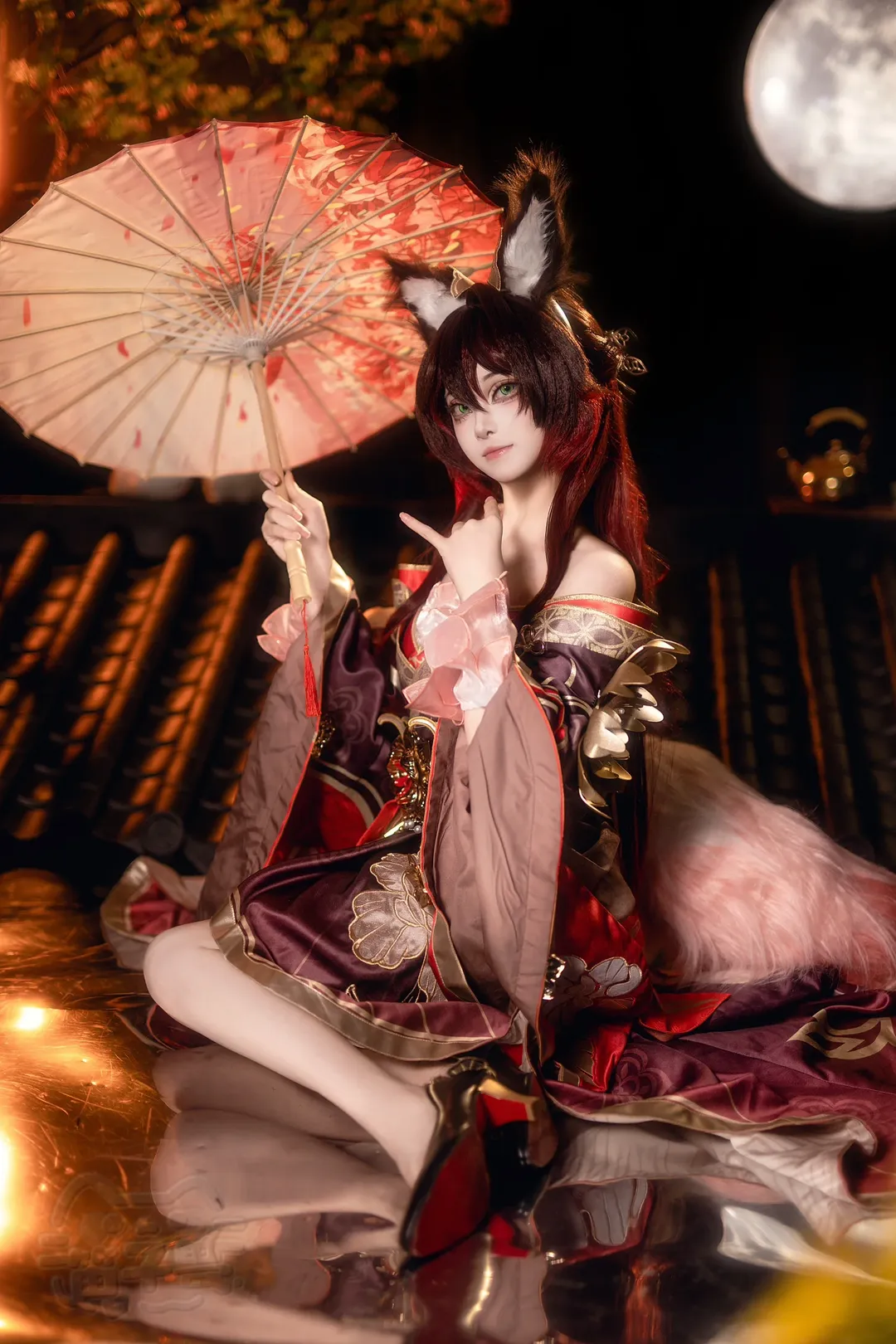 忘歸人cos, cosplay, 崩壞星穹鐵道, 中式古風, 狐狸耳 - 第2張