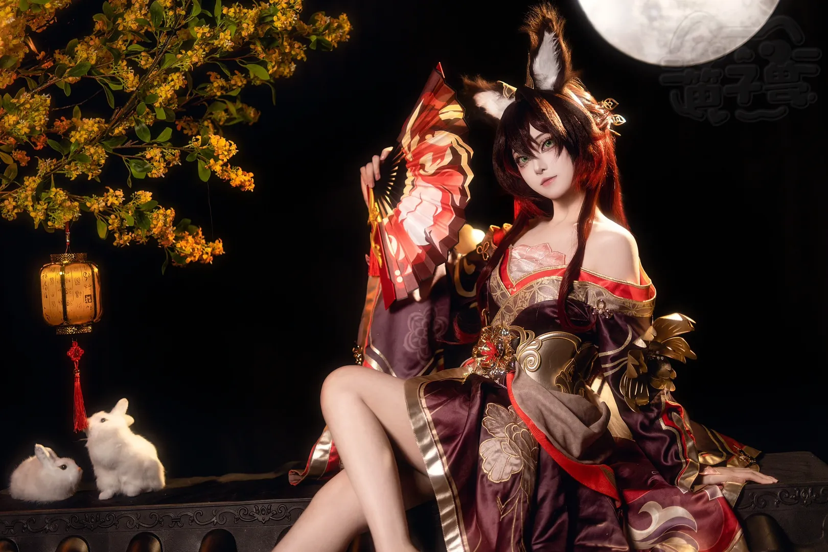 忘歸人cos, cosplay, 崩壞星穹鐵道, 中式古風, 狐狸耳 - 第4張