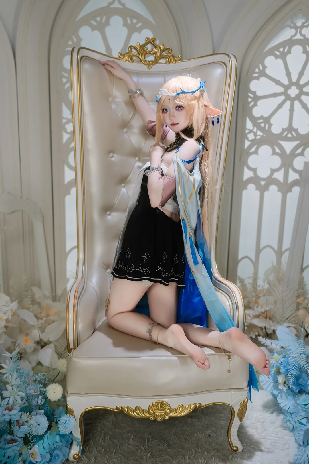 鸣潮, 写真, cosplay, 卡提希娅cos, 圣女