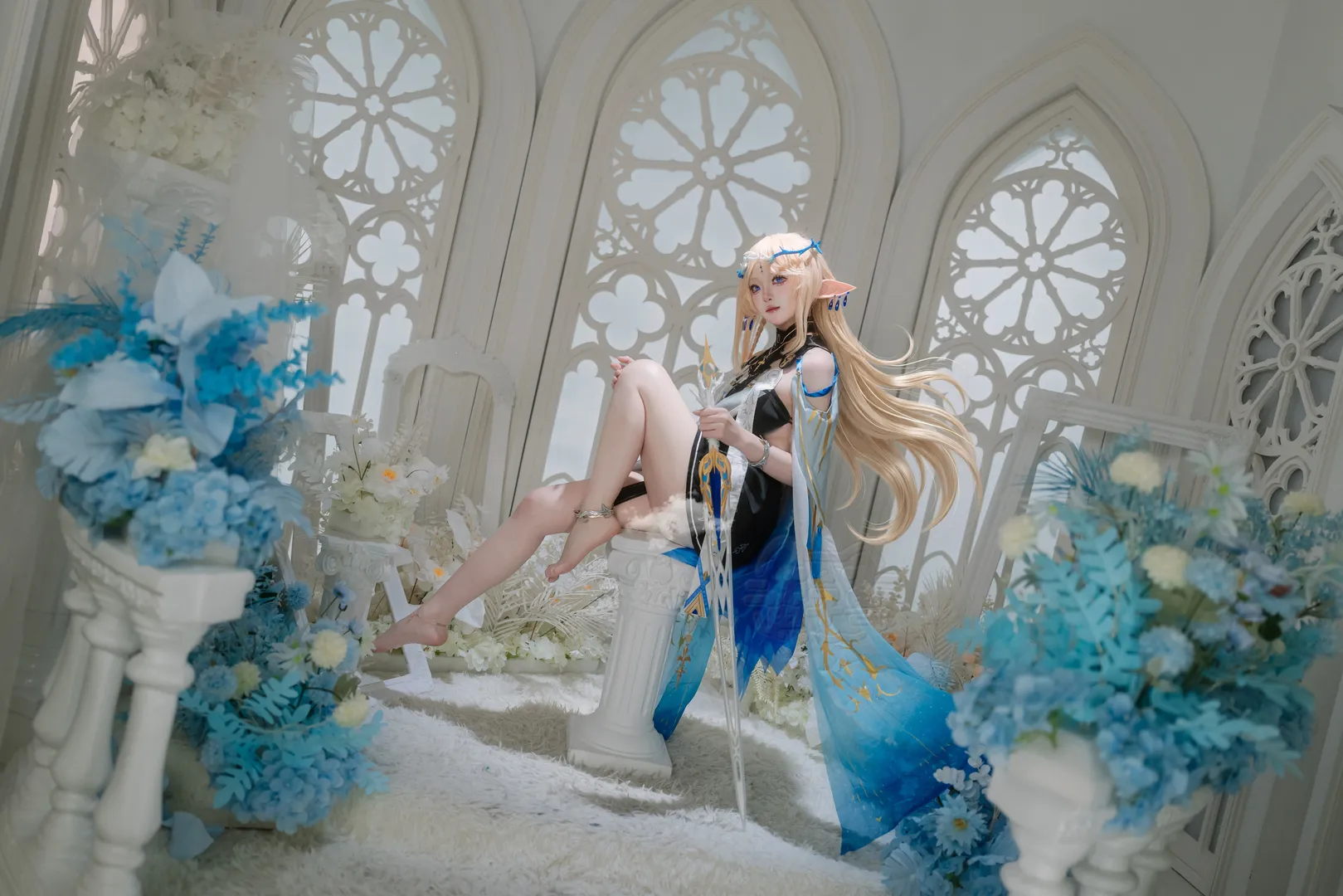 鳴潮, 二次元撮影, カルテジア コスプレ, コスプレ写真, エルフ コスプレ - 3枚目