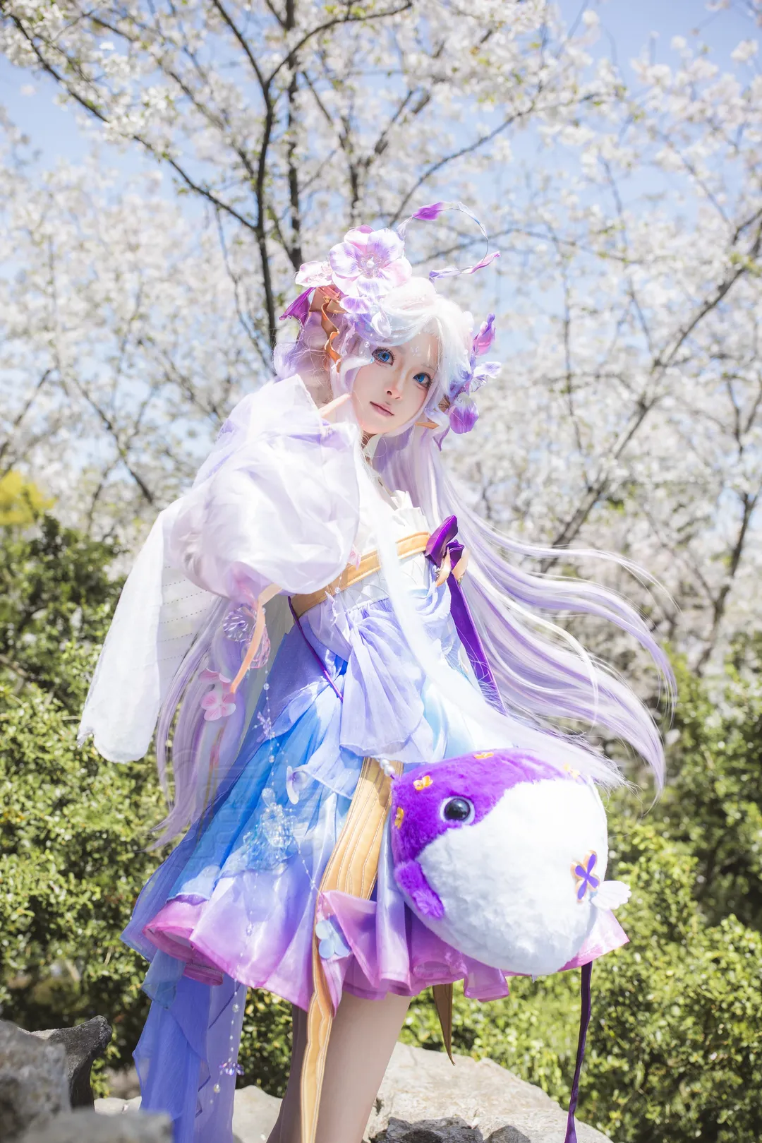 王者荣耀, 户外cosplay, 朵莉亚cos, 王者荣耀cos, 朵莉亚幻珠鲛人 - 第7张