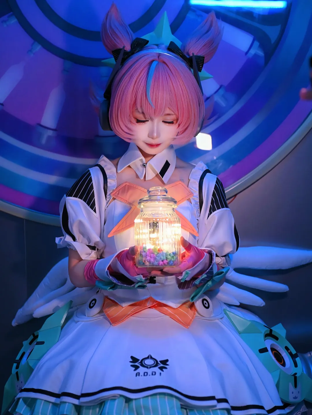 绝区零, 妄想天使, 爱芮cos, cosplay写真, 二次元漫展 - 第2张