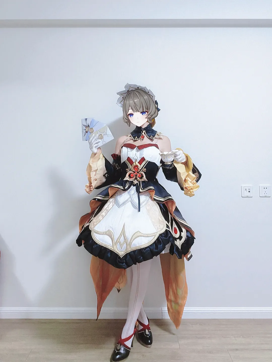 桑多涅cos, 原神, cosplay, 试衣, 三分妄想