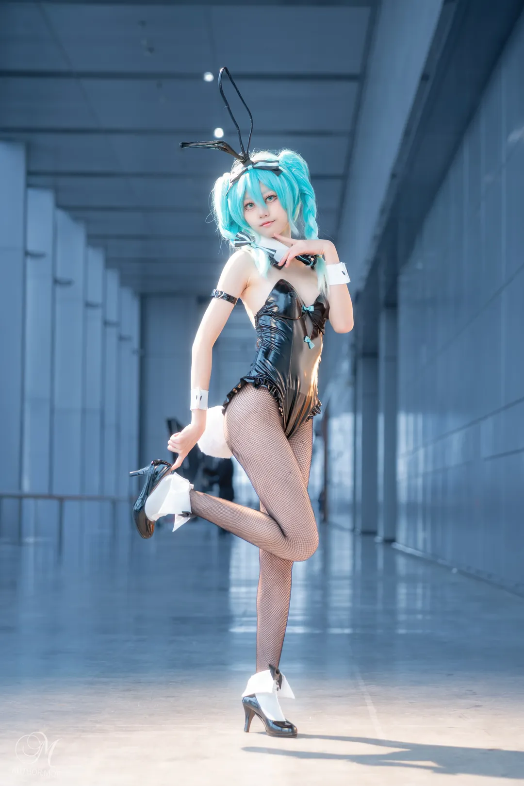 场照, 漫展返图, 兔女郎, 初音未来, 初音未来cos