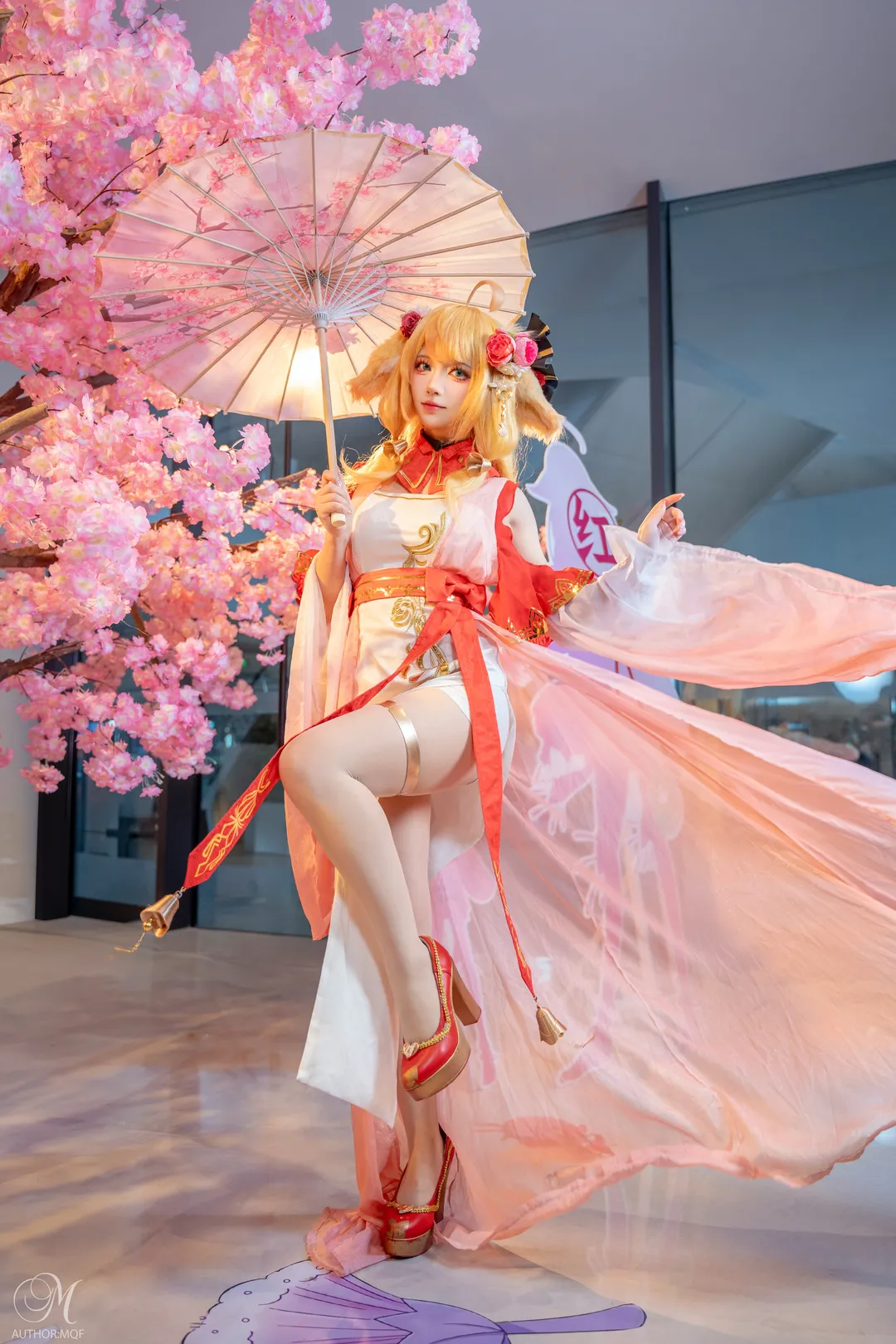 涂山红红cos, 狐妖小红娘, cosplay摄影, 索尼A7C2, 阅文书园 - 第1张