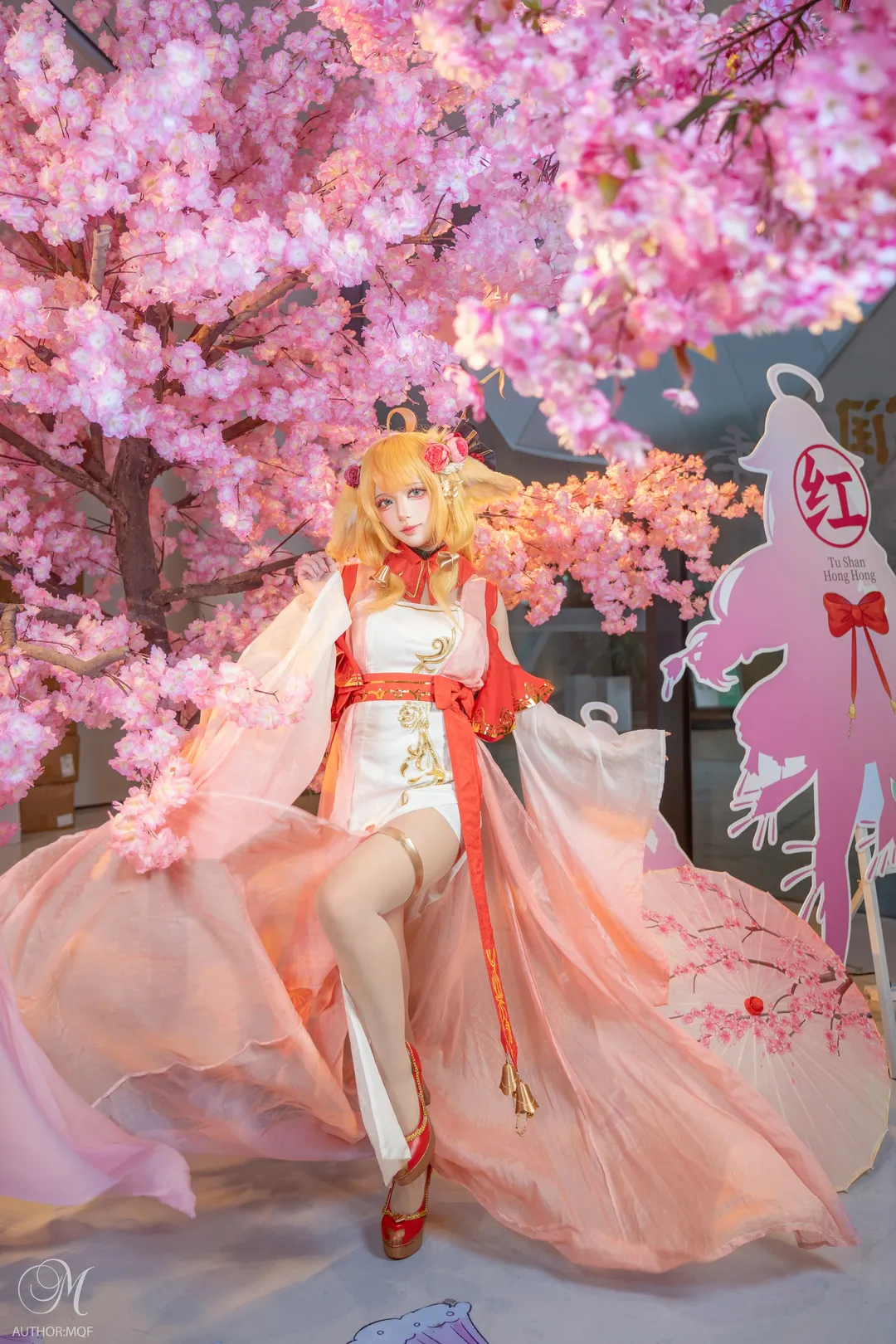涂山红红cos, 狐妖小红娘, cosplay摄影, 索尼A7C2, 阅文书园 - 第2张