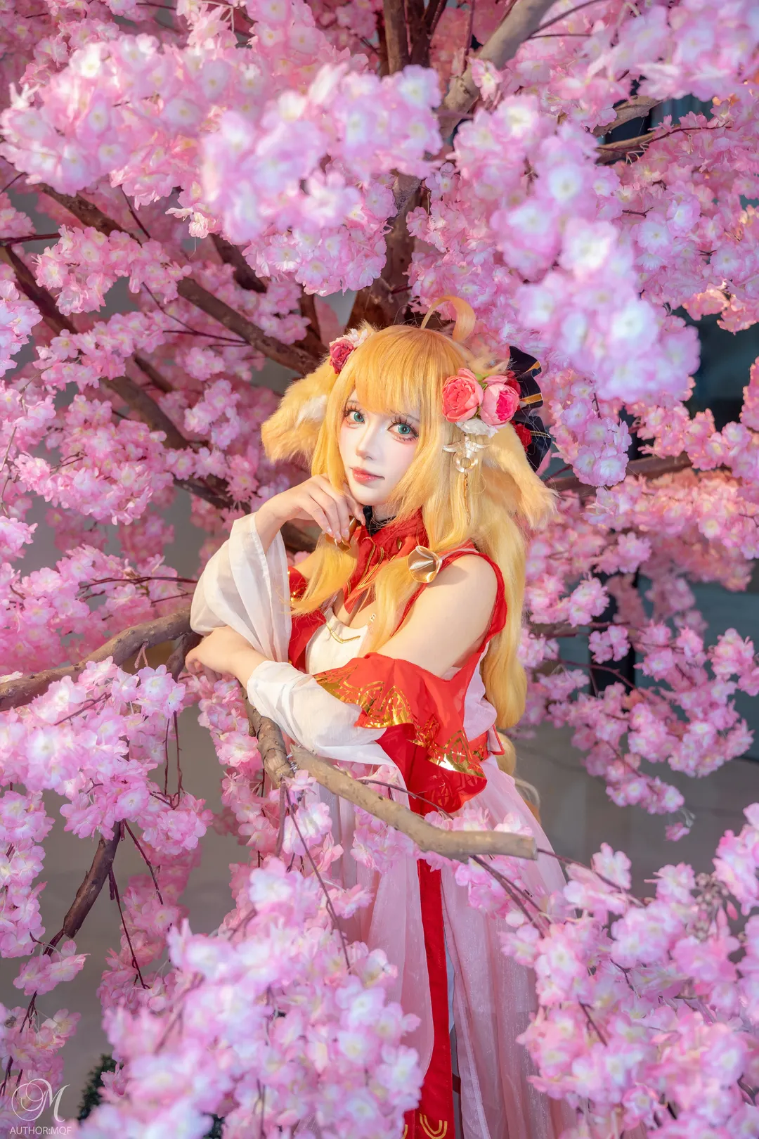 涂山红红cos, 狐妖小红娘, cosplay摄影, 索尼A7C2, 阅文书园 - 第5张