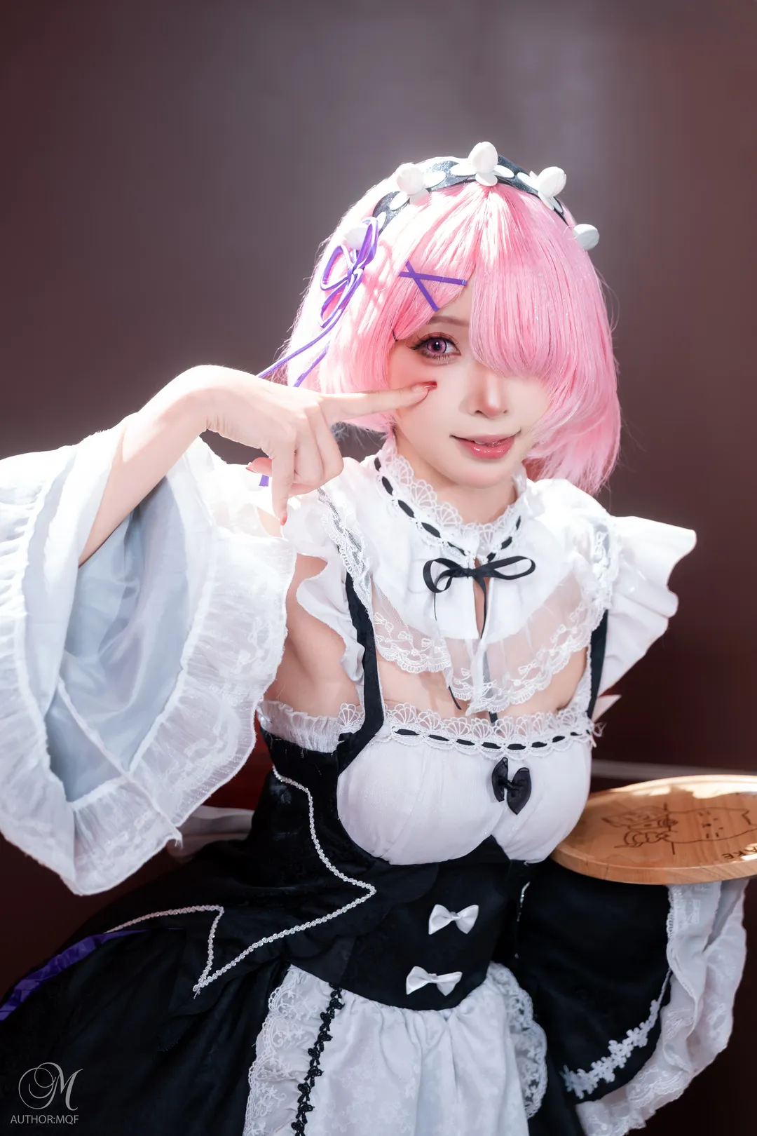 女仆装, cosplay摄影, Re从零开始的异世界生活, 拉姆cos, 漫展随拍 - 第3张
