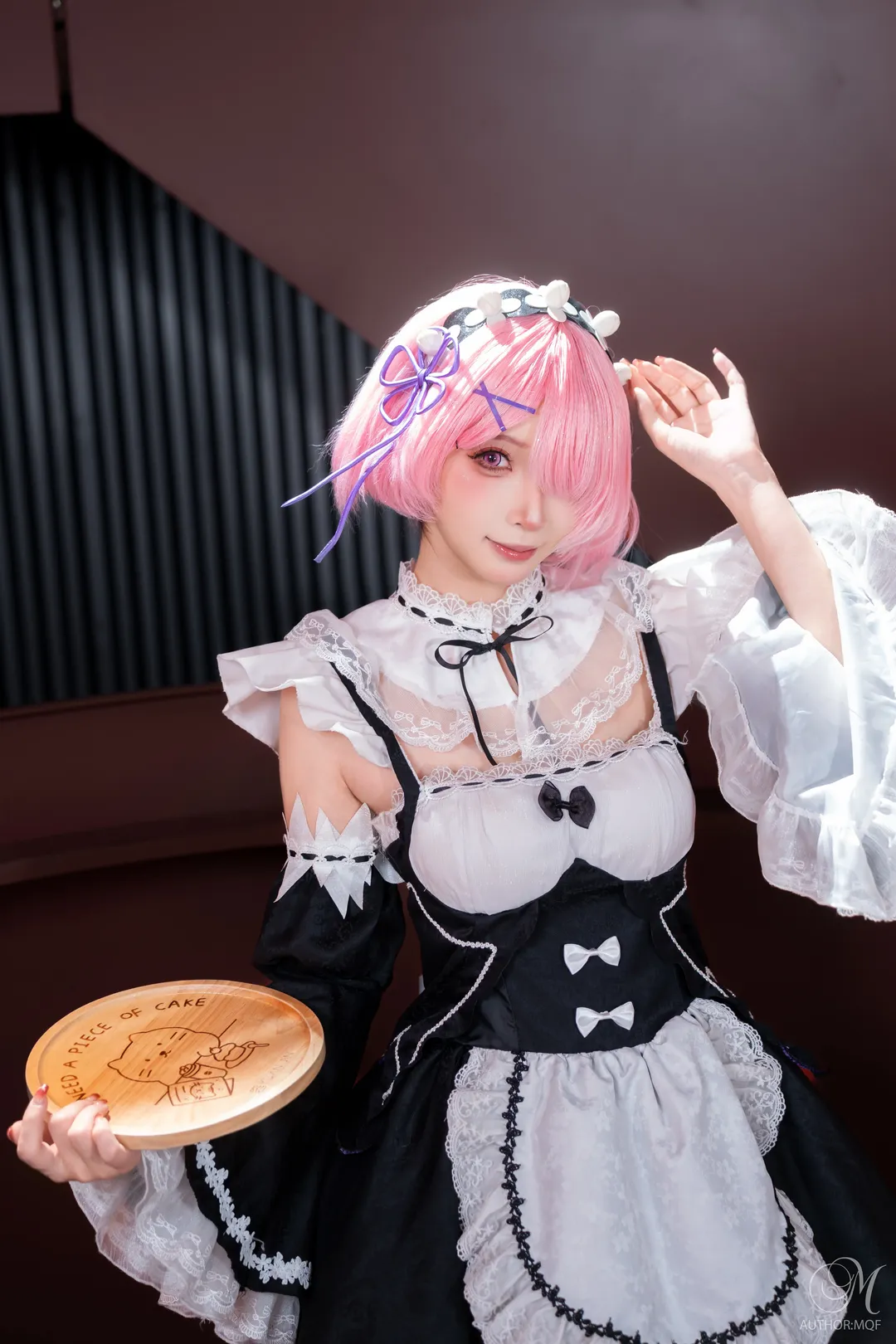 女仆装, cosplay摄影, Re从零开始的异世界生活, 拉姆cos, 漫展随拍