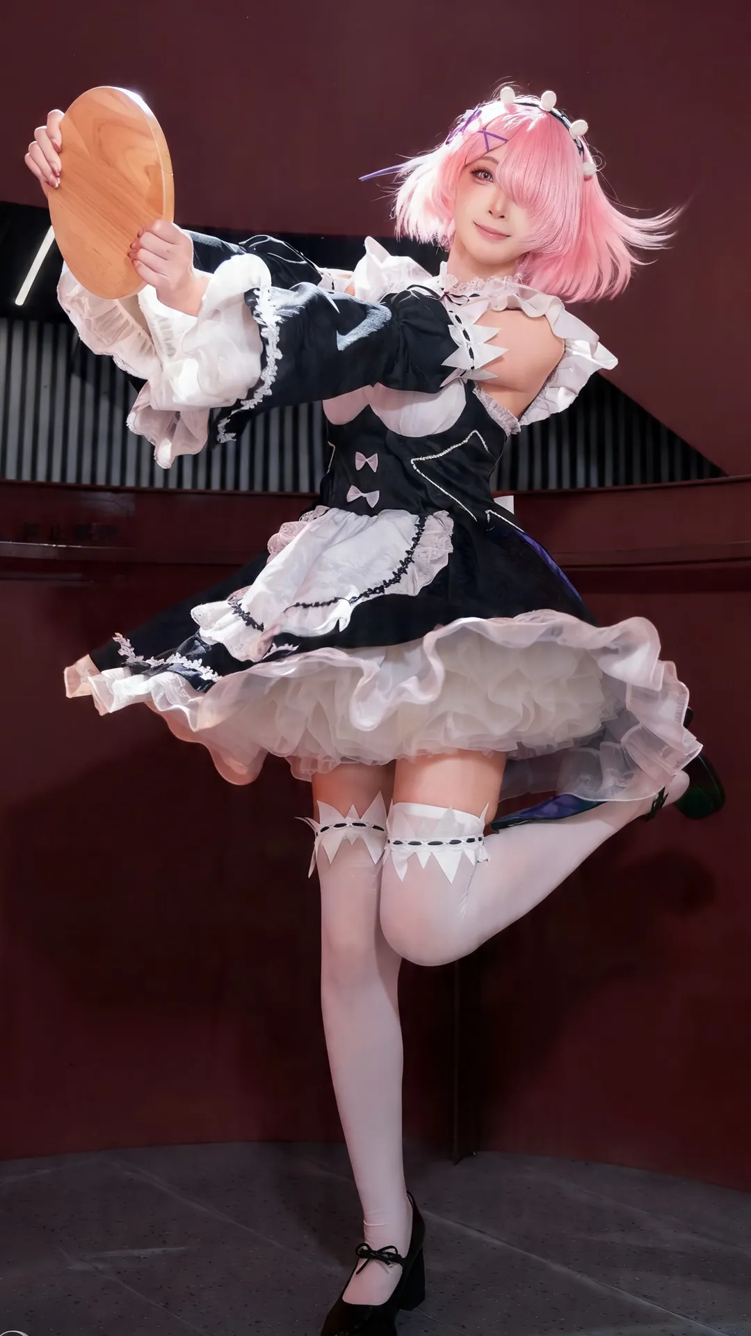 女仆装, cosplay摄影, Re从零开始的异世界生活, 拉姆cos, 漫展随拍 - 第5张