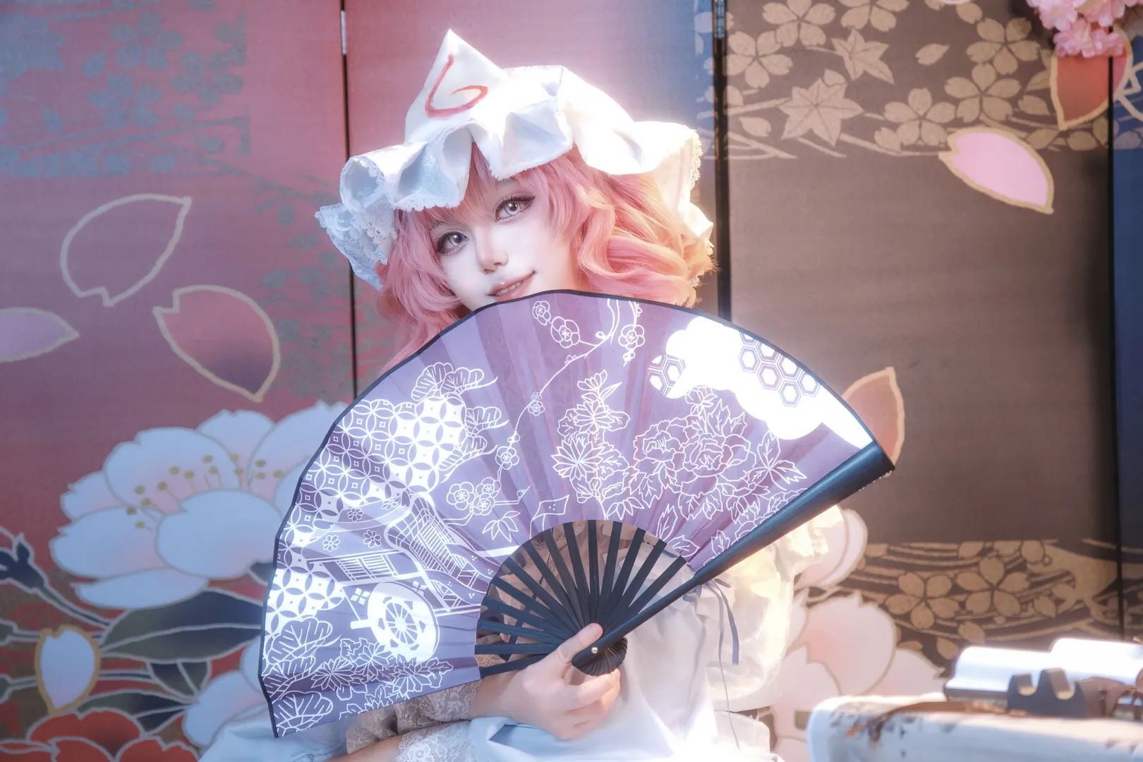 二次元摄影, 东方project, 西行寺幽幽子cos, 东方幻想乡, 和风cosplay - 第2张