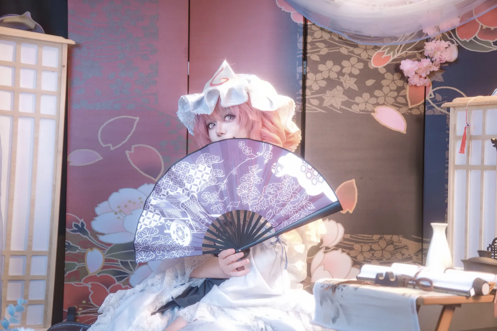 二次元摄影, 东方project, 西行寺幽幽子cos, 东方幻想乡, 和风cosplay - 第3张