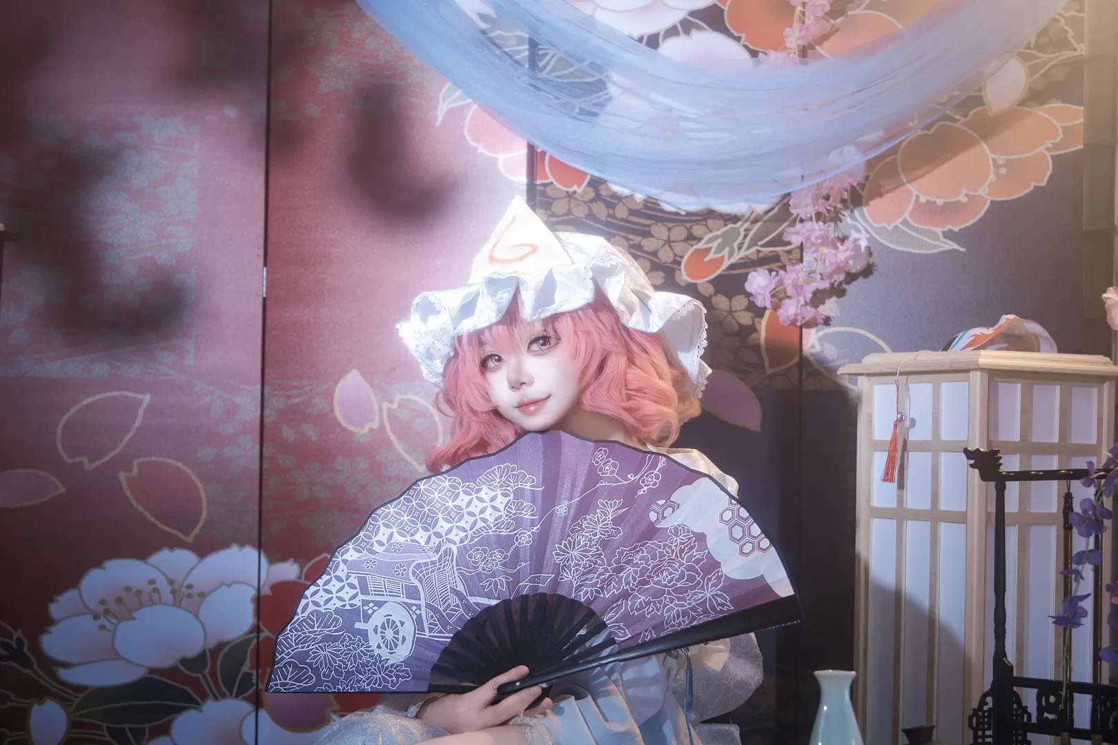 二次元摄影, 东方project, 西行寺幽幽子cos, 东方幻想乡, 和风cosplay - 第4张