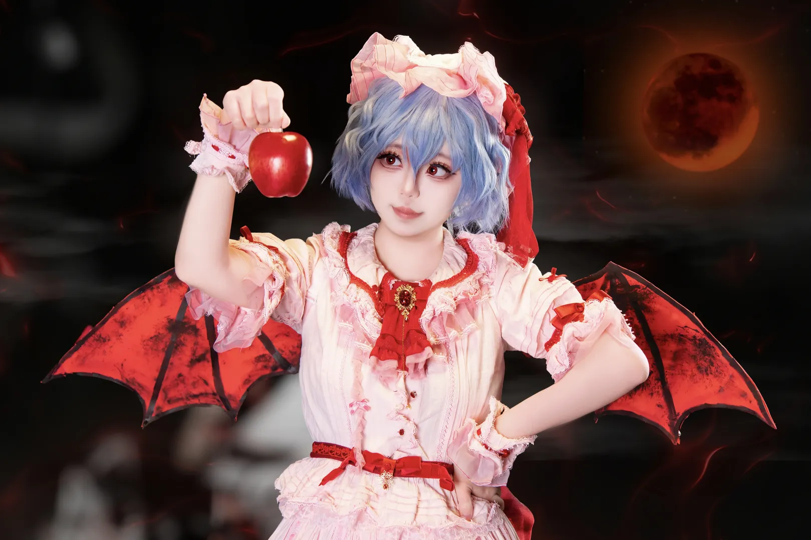 東方Project, レミリアコスプレ, 吸血鬼コスプレ, 東方Projectコスプレ, レミリア・スカーレット写真 - 3枚目