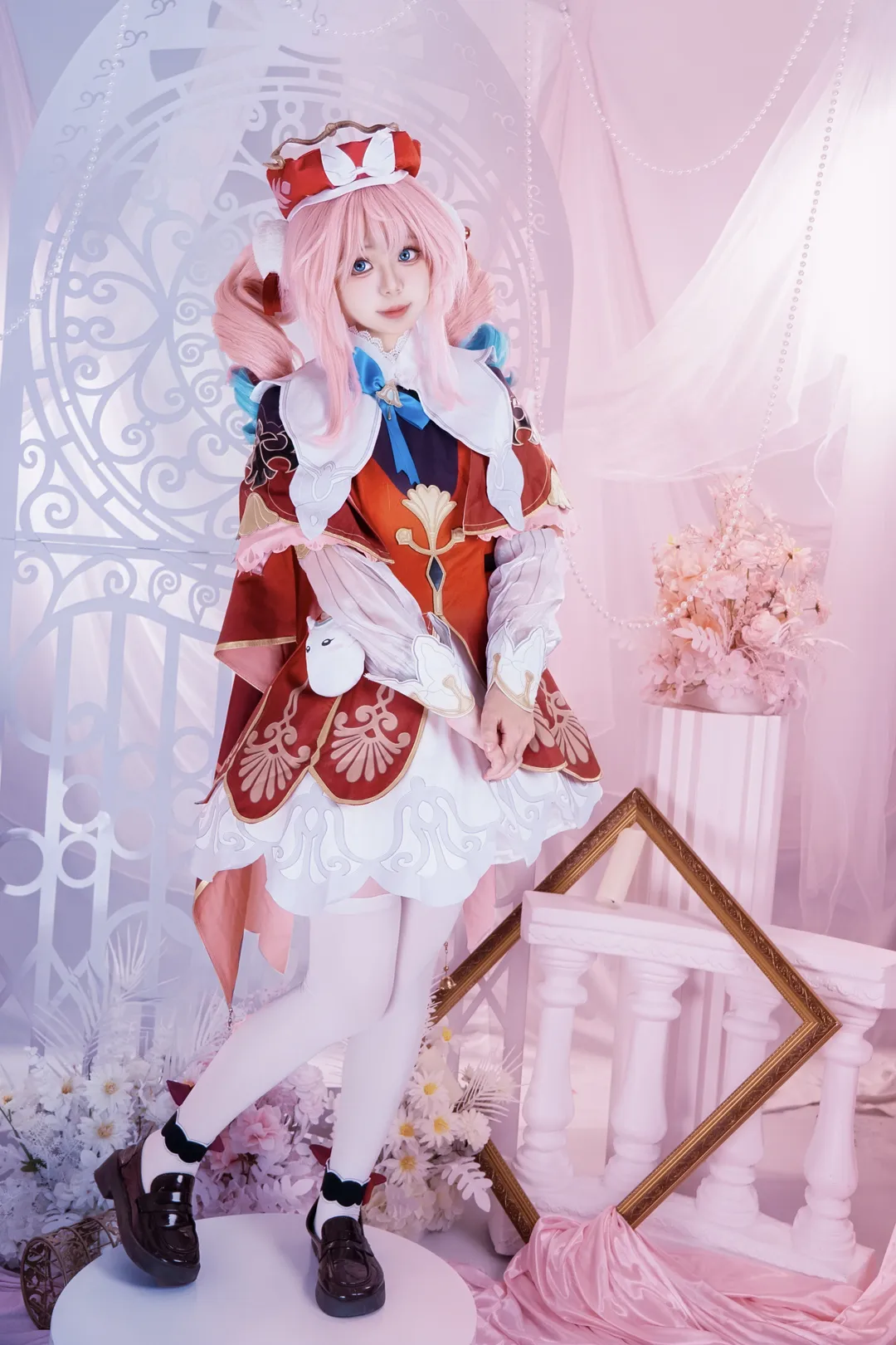 二次元摄影, 崩坏星穹铁道, 风堇cos, cosplay正片, 圣诞主题