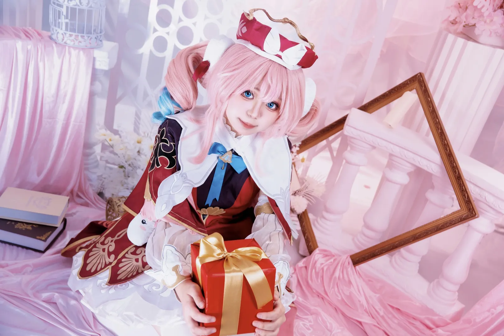 二次元摄影, 崩坏星穹铁道, 风堇cos, cosplay正片, 圣诞主题 - 第5张