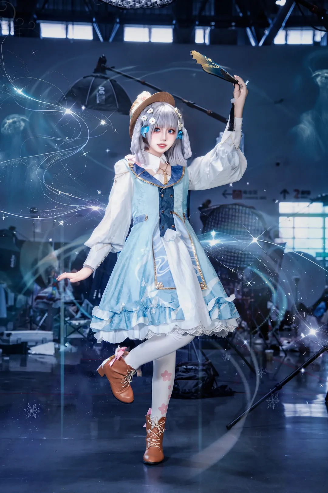原神, cosplay, 场照, 漫展, 神里绫华cos - 第4张