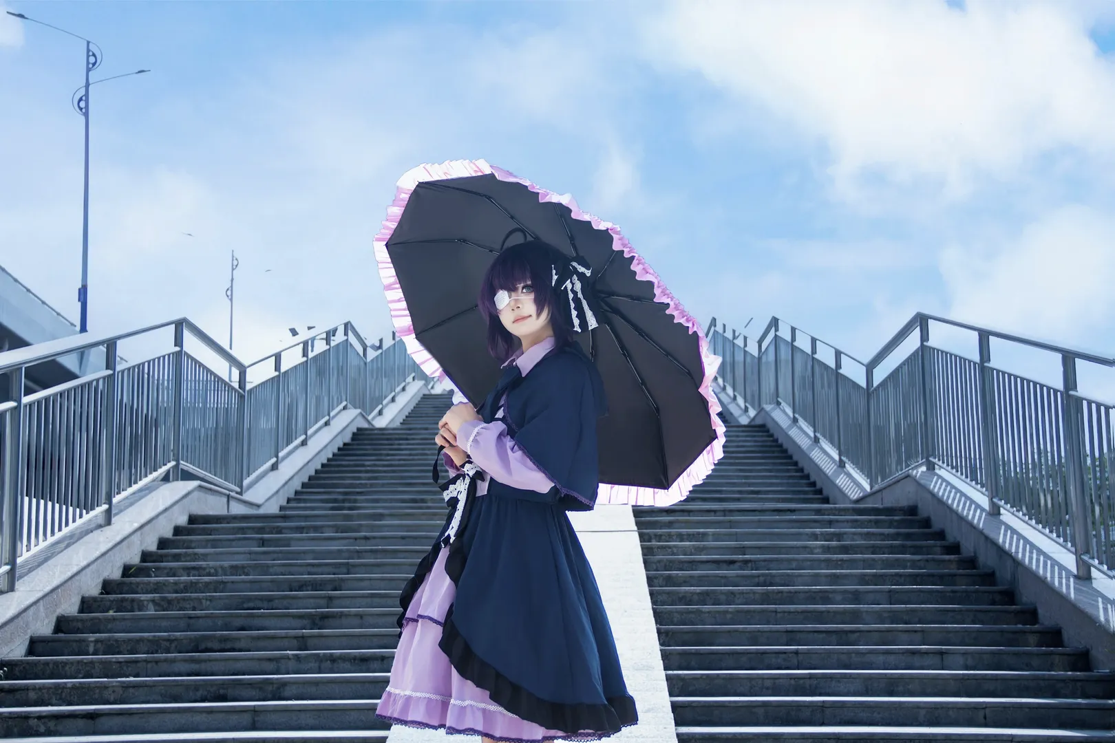 中二病也要谈恋爱, cosplay摄影, 二次元外景, 小鸟游六花cos, 莆田拍照 - 第3张