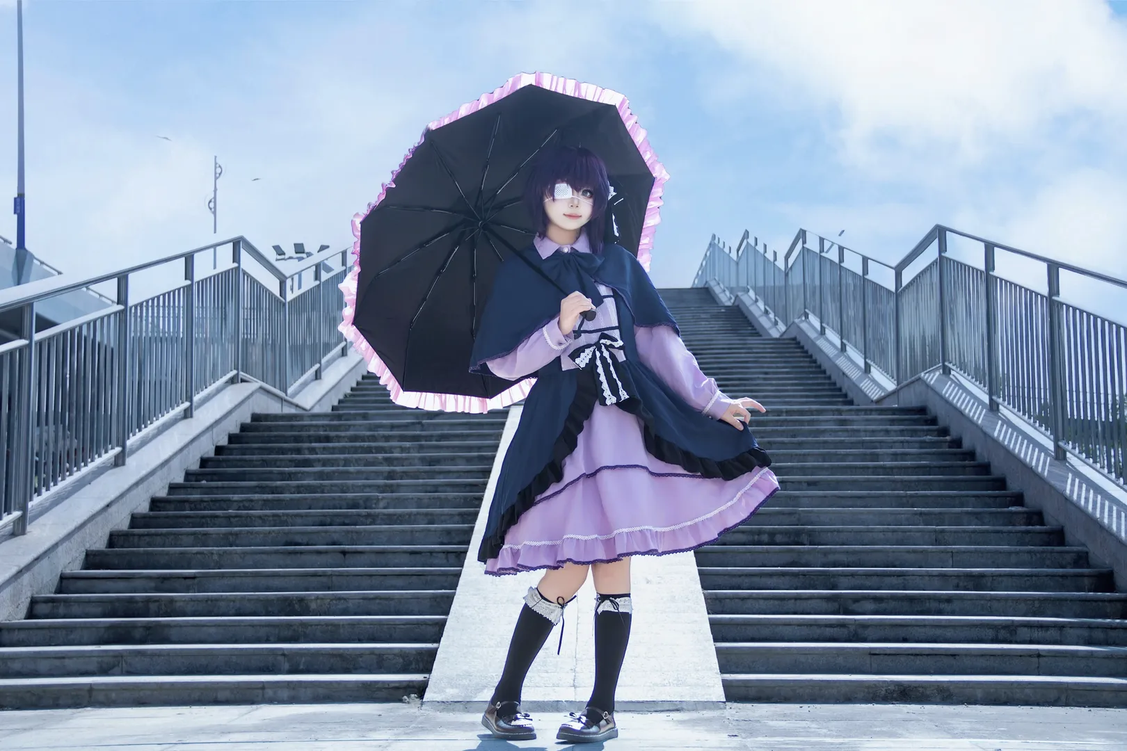 中二病也要谈恋爱, cosplay摄影, 二次元外景, 小鸟游六花cos, 莆田拍照 - 第7张