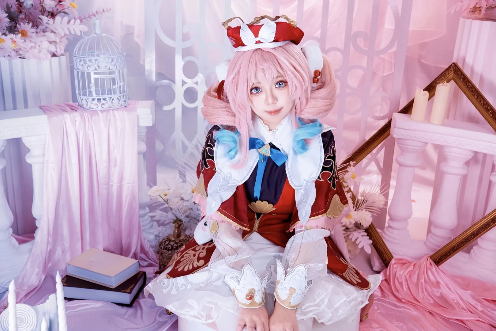 ロールプレイ, 崩壊：スターレイル, ヒアシンシア コスプレ, アニメ風写真セット, クリスマス コスプレ - 6枚目