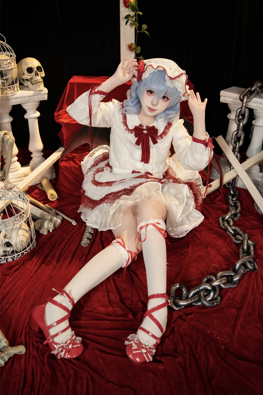 二次元摄影, 东方Project, 蕾米莉亚cos, 东方cosplay, 哥特洛丽塔 - 第10张