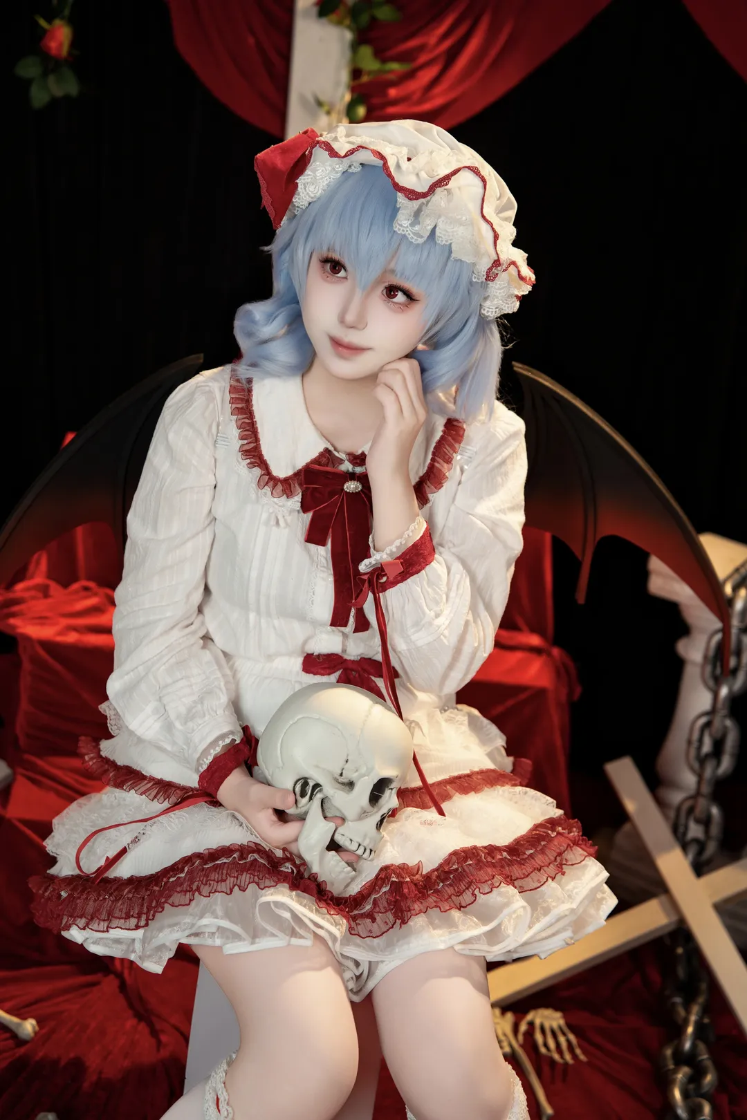 二次元摄影, 东方Project, 蕾米莉亚cos, 东方cosplay, 哥特洛丽塔 - 第11张