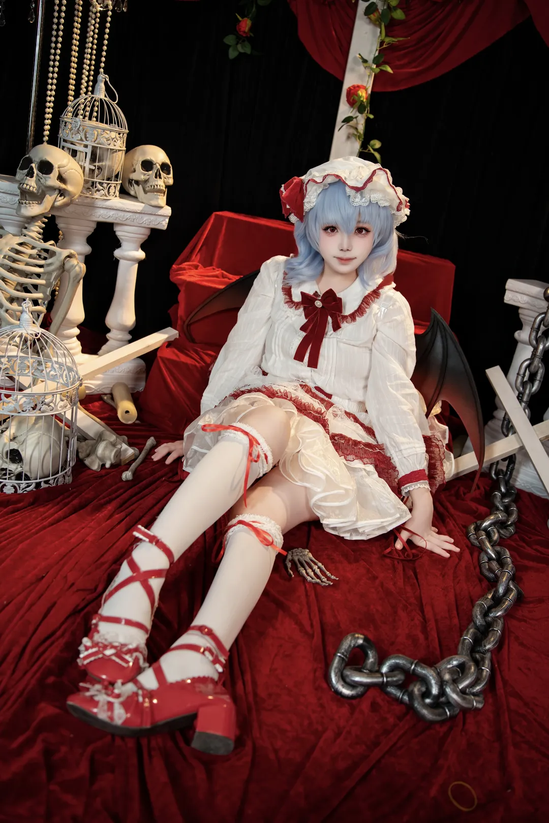 二次元摄影, 东方Project, 蕾米莉亚cos, 东方cosplay, 哥特洛丽塔 - 第7张