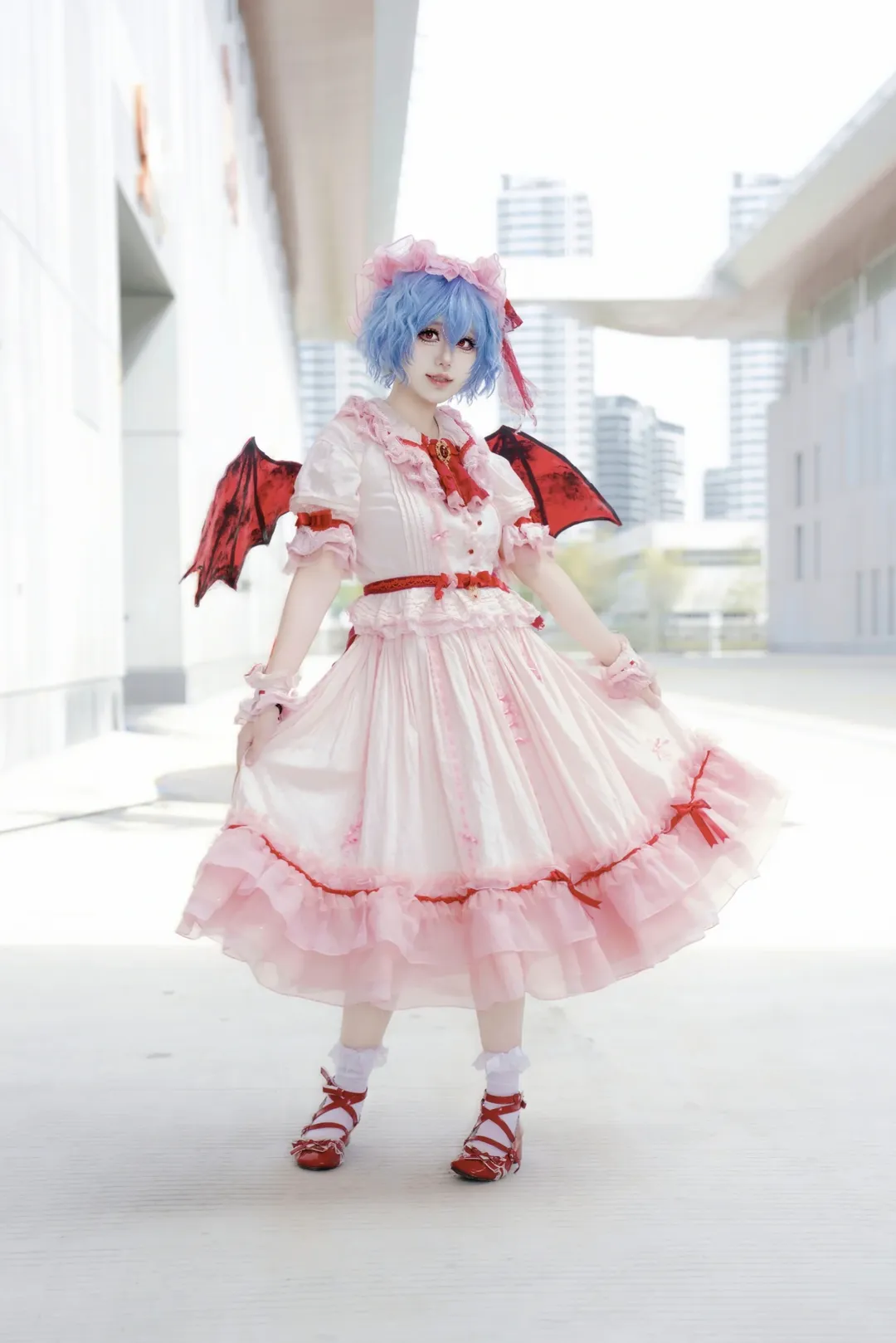 cosplay, 东方Project, 蕾米莉亚cos, 漫展场照, 厦门金海豚 - 第1张