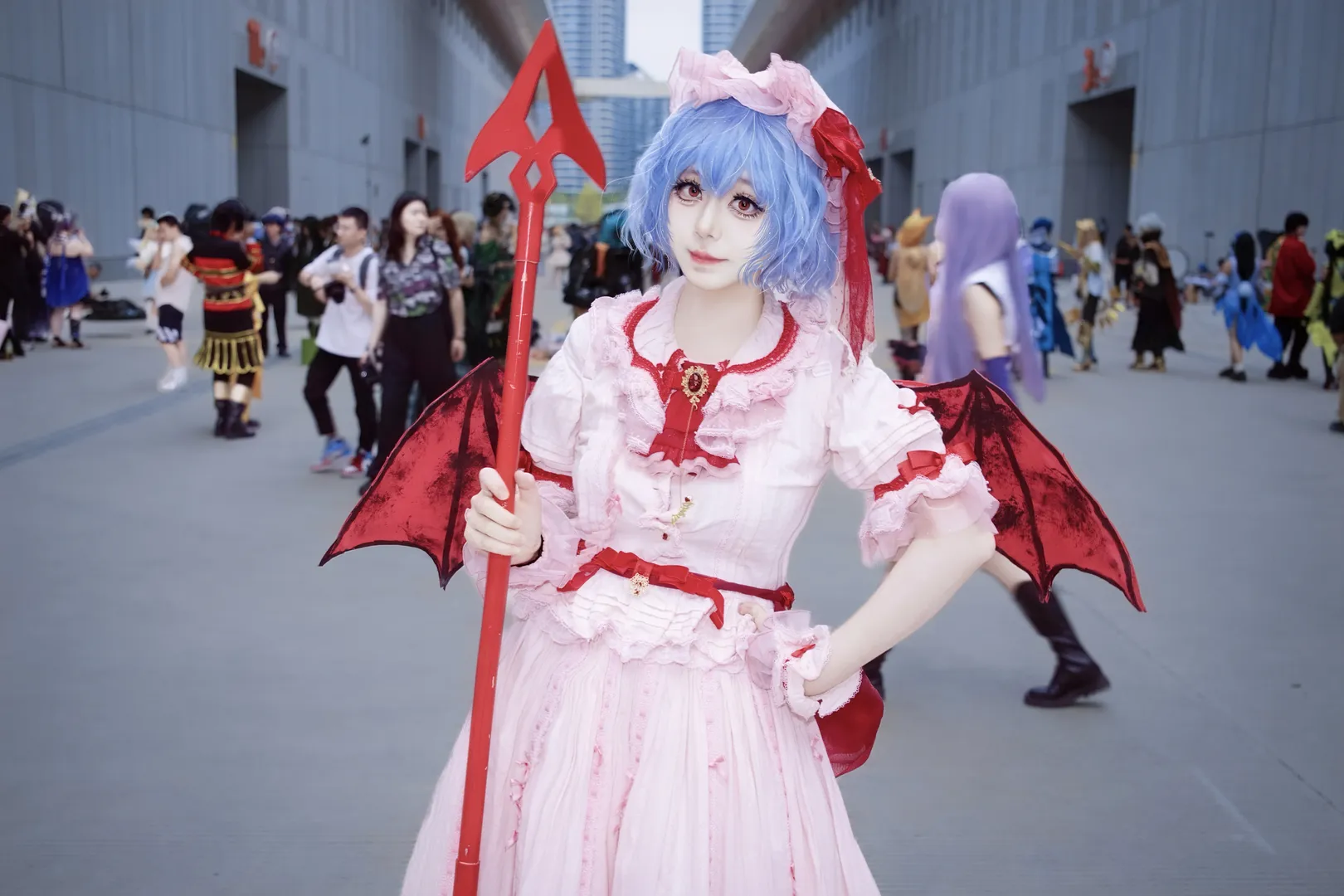 cosplay, 东方Project, 蕾米莉亚cos, 漫展场照, 厦门金海豚 - 第10张