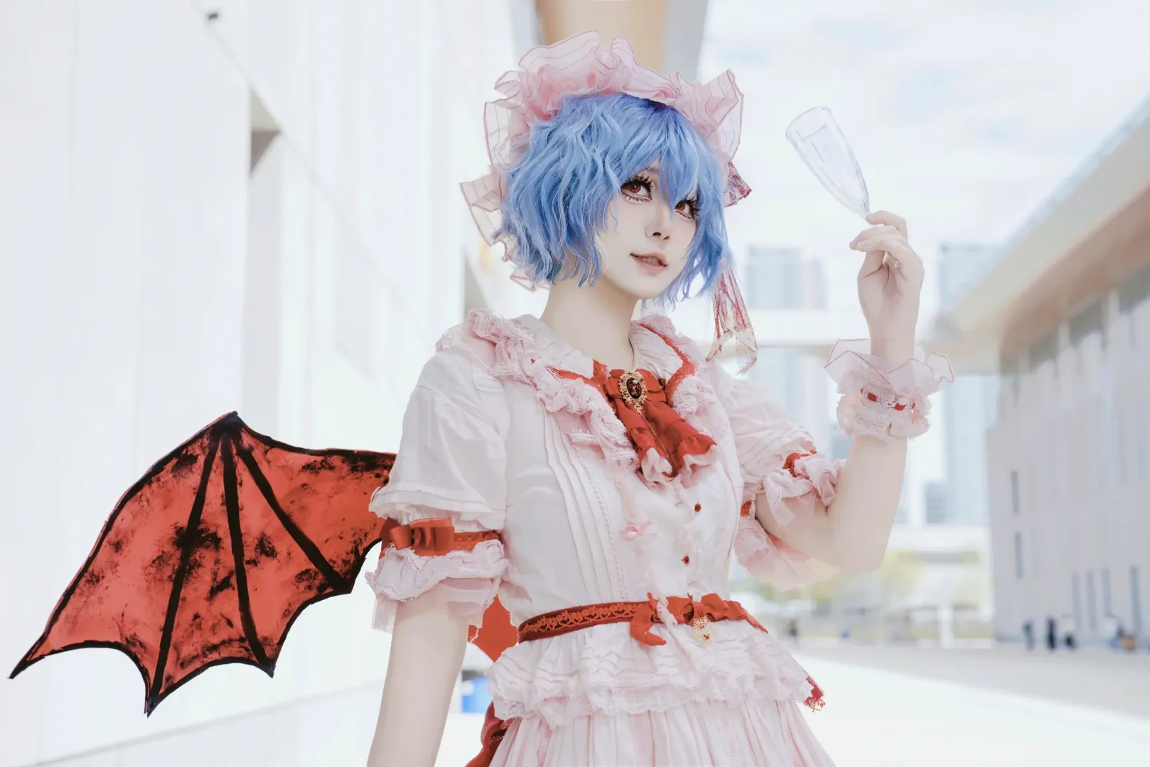 cosplay, 东方Project, 蕾米莉亚cos, 漫展场照, 厦门金海豚 - 第3张