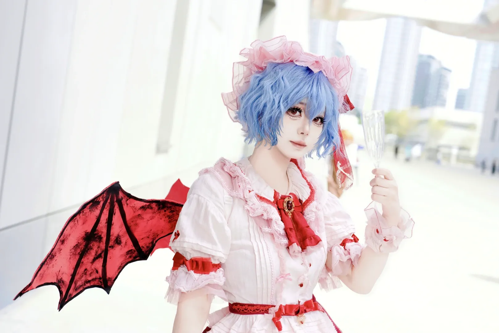 cosplay, 东方Project, 蕾米莉亚cos, 漫展场照, 厦门金海豚 - 第5张